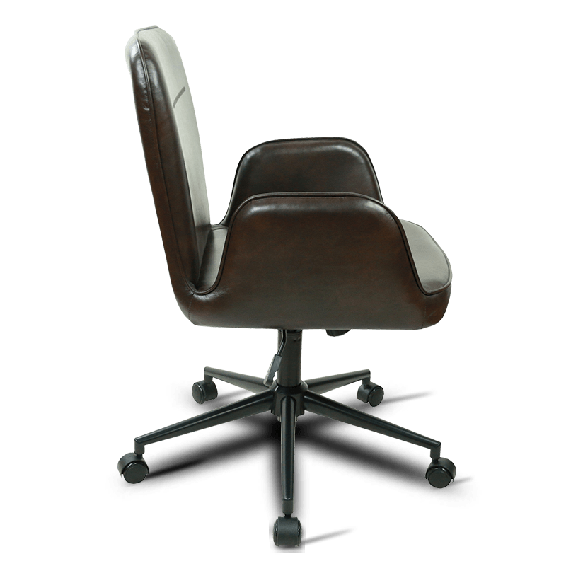 MC-MC-2115 Výškovo nastaviteľná stolička do domácej kancelárie s opierkami na ruky
