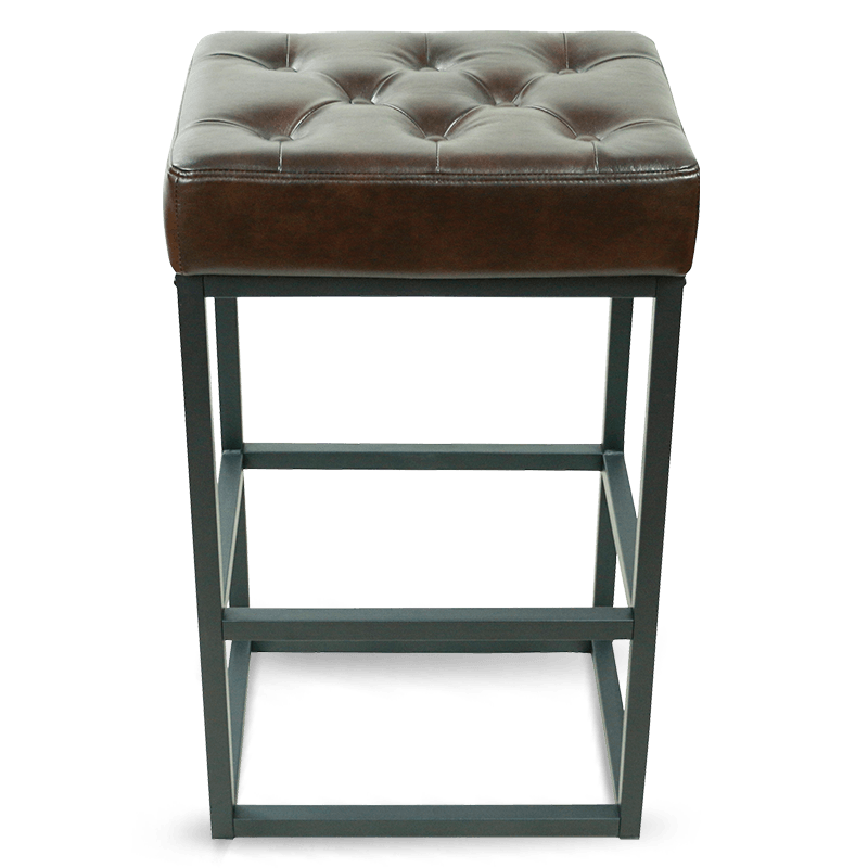 MC-2501H Barová stolička z umelej kože Vstavané obvodové stupačky