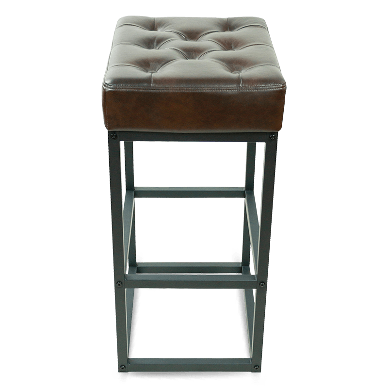MC-2501H Barová stolička z umelej kože Vstavané obvodové stupačky