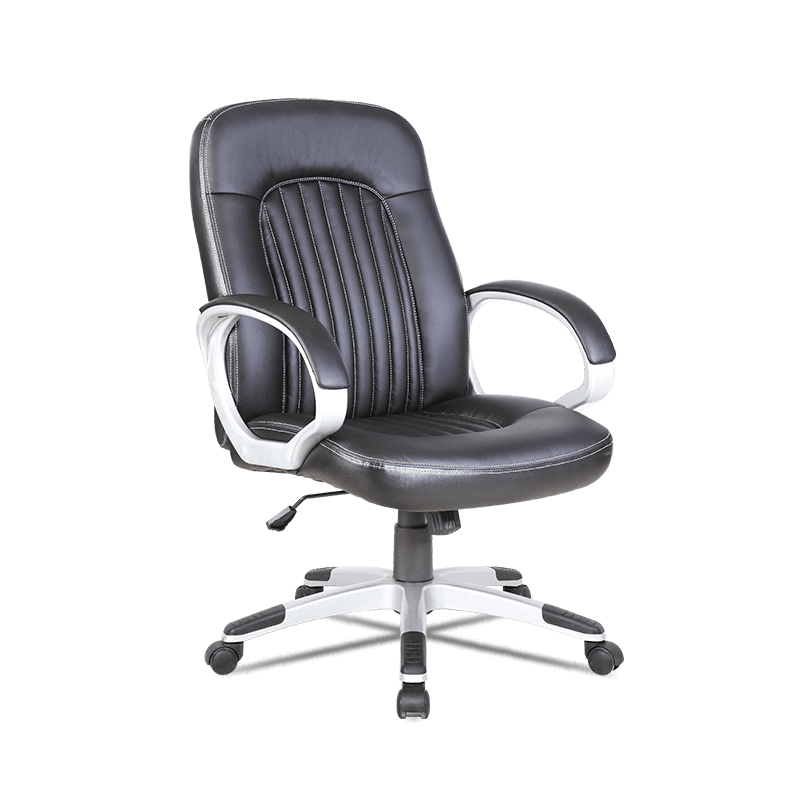 MC-7110 Prešívaná výkonná kancelárska stolička so zadným stredom chrbta do domácnosti, na stretnutia a do kancelárie
